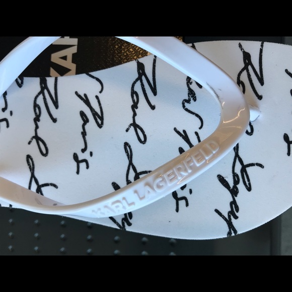 Gorgeous, Karl Lagerfeld Paris flip flops ❤️ - Picture 5 of 5